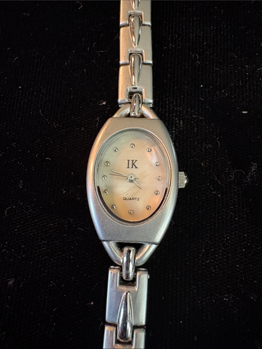 Silver-Tone Women's Quartz Bracelet Watch